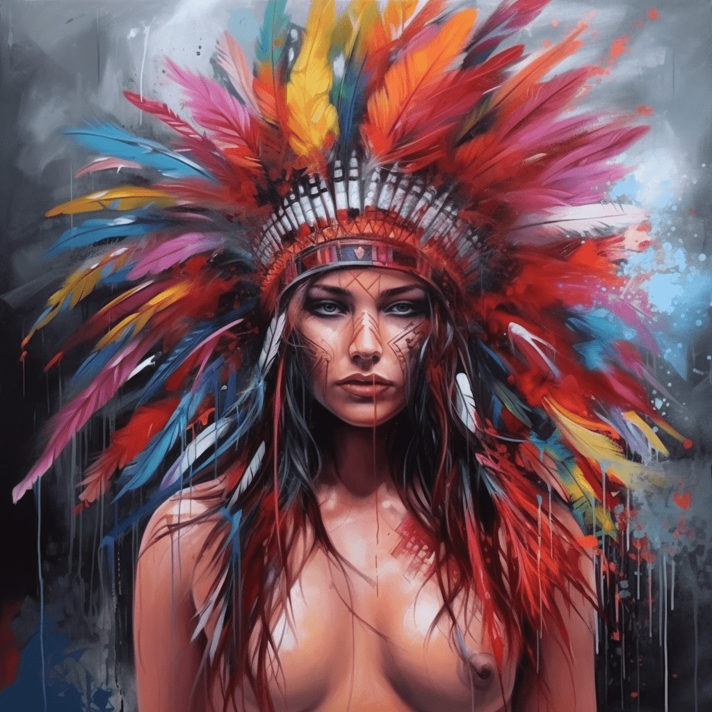 Sérénité Éthérée | Tableau pop art - Fabulartz.fr