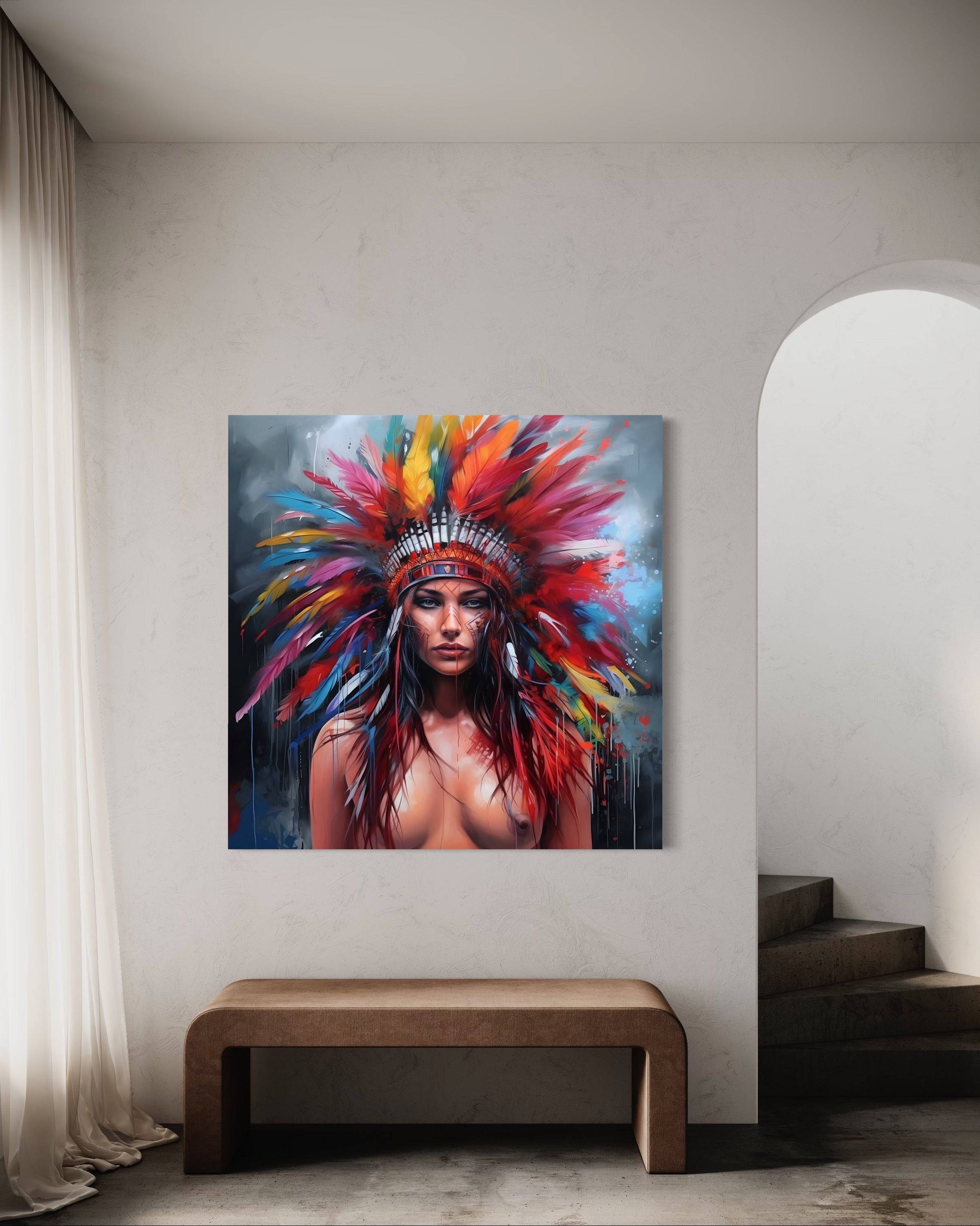 Sérénité Éthérée | Tableau pop art - Fabulartz.fr