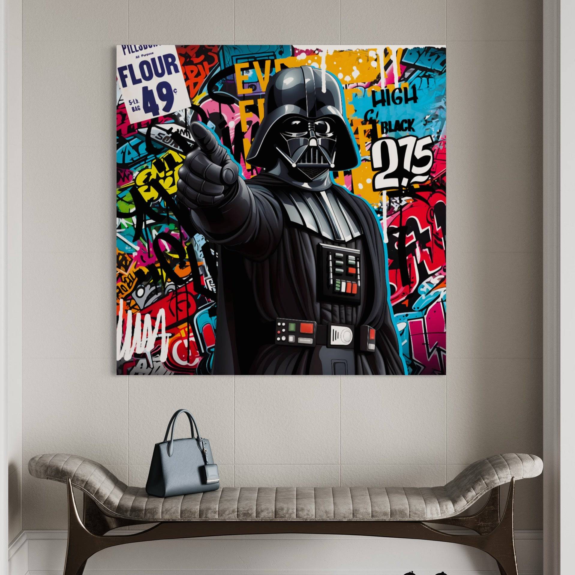 Star Wars Dark Vador - Tableau Pop Art - Fabulartz.fr 