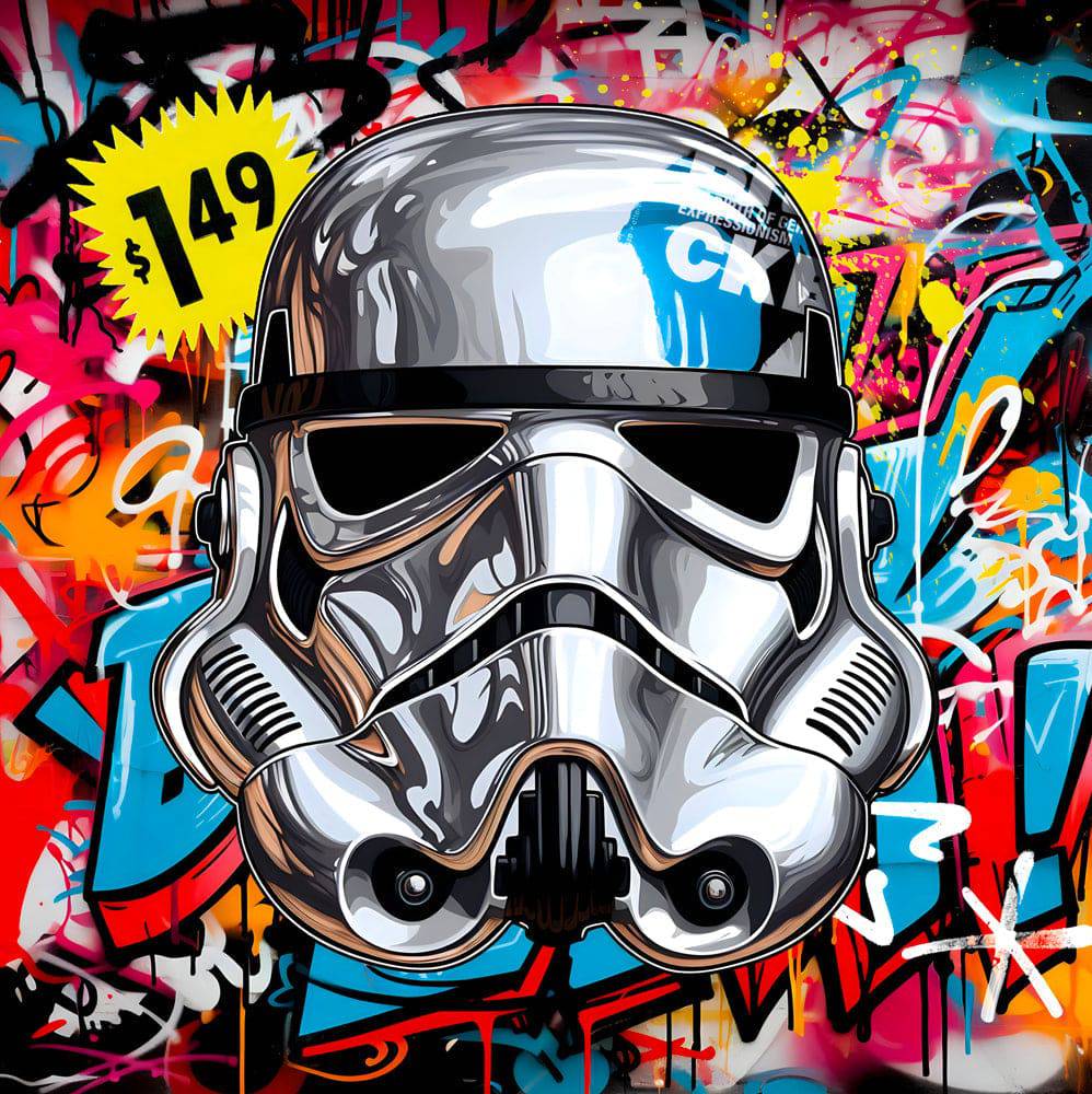 Star Wars - Tableau Pop Art - Fabulartz.fr 