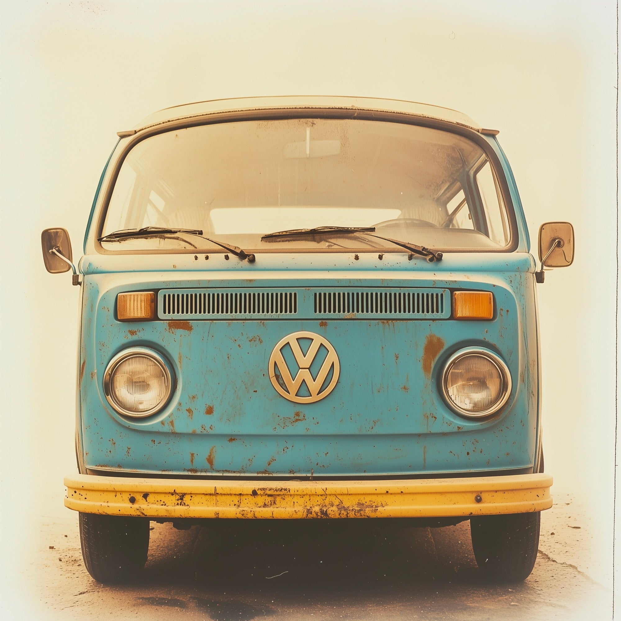Tableau Volkswagen Combi Vintage - Cadre Mural Moderne - Fabulartz.fr