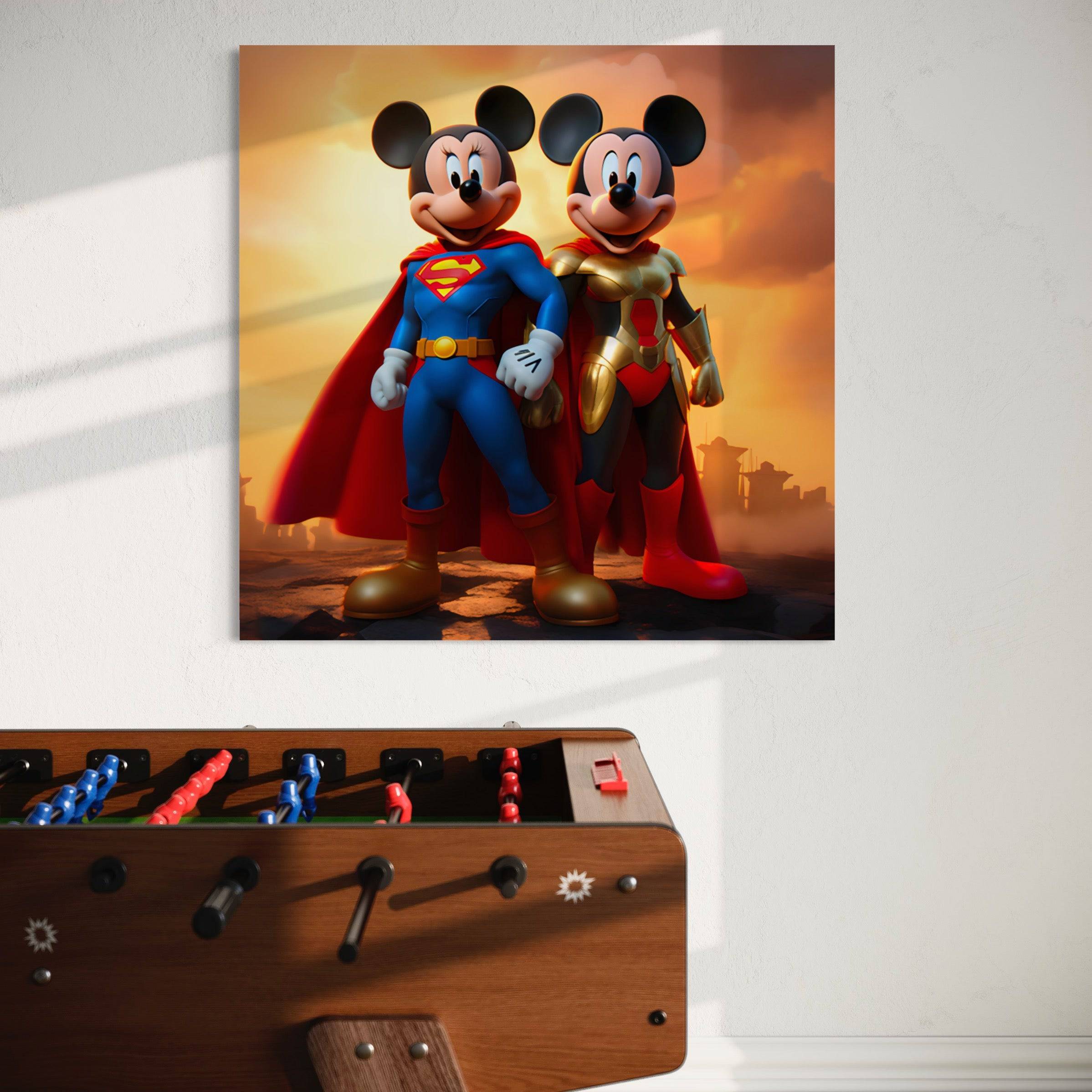 Super Mickey - Tableau Enfant - Fabulartz.fr 