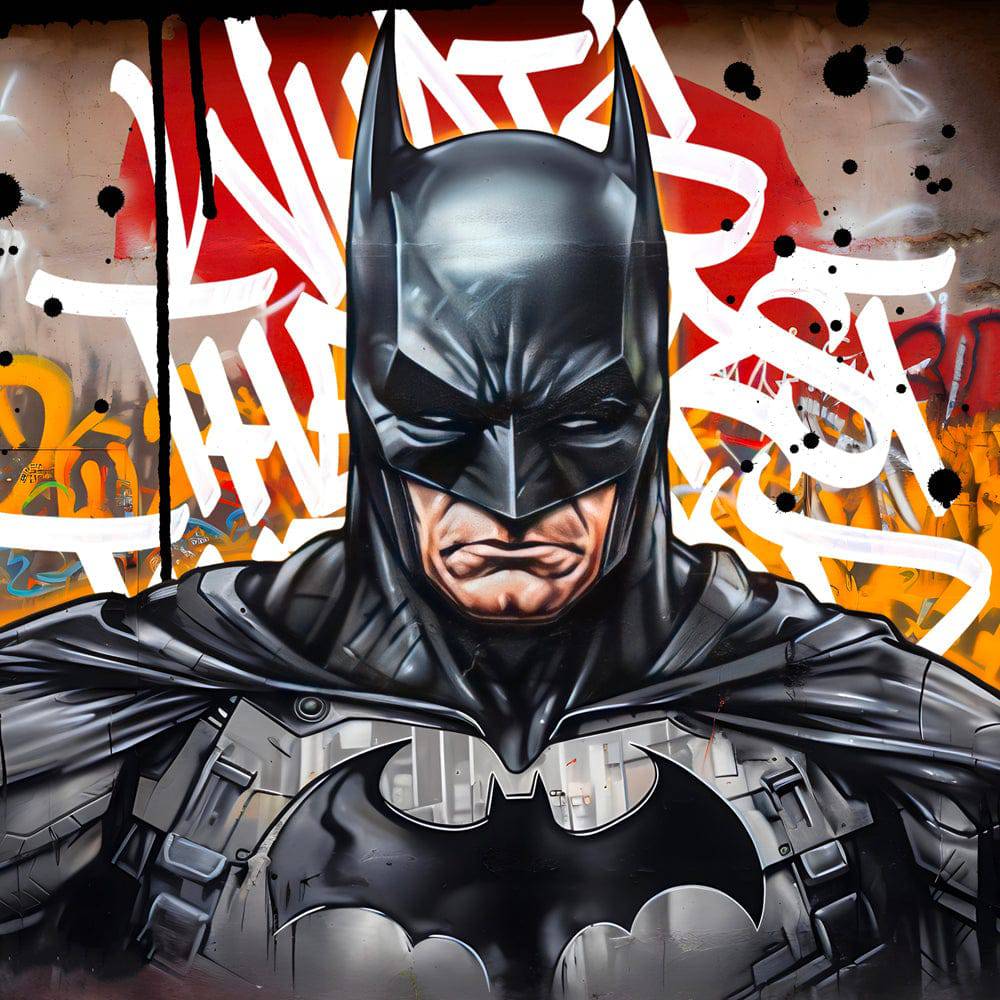 Tableau Batman - Deco - Moderne - Ombre de Gotham - Fabulartz.fr 