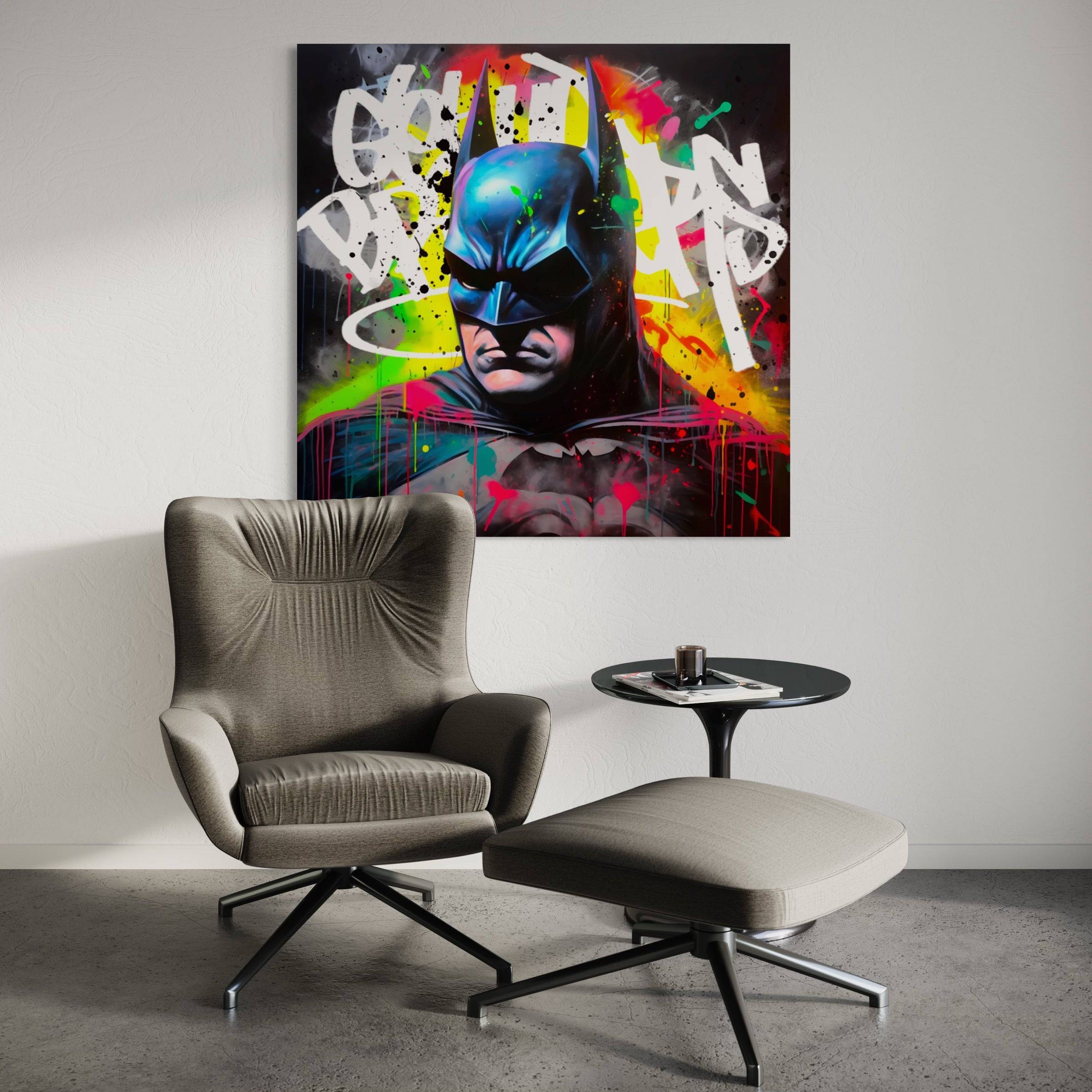 Tableau Batman - Décoration murale - Super Héros - Fabulartz.fr