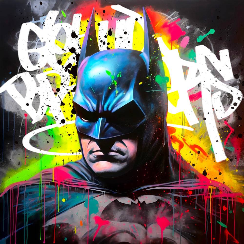 Tableau Batman - Décoration murale - Super Héros - Fabulartz.fr 