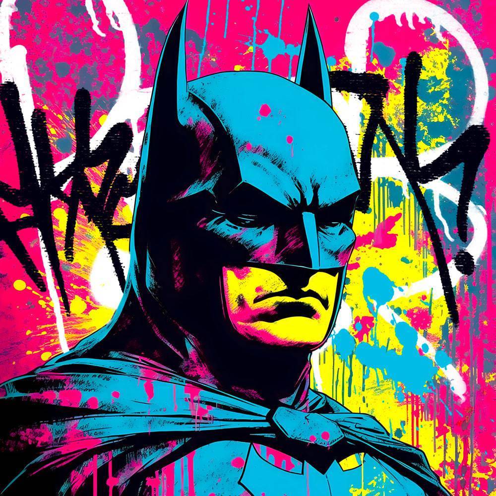 Tableau Batman - Pop Art - Déco - Fabulartz.fr