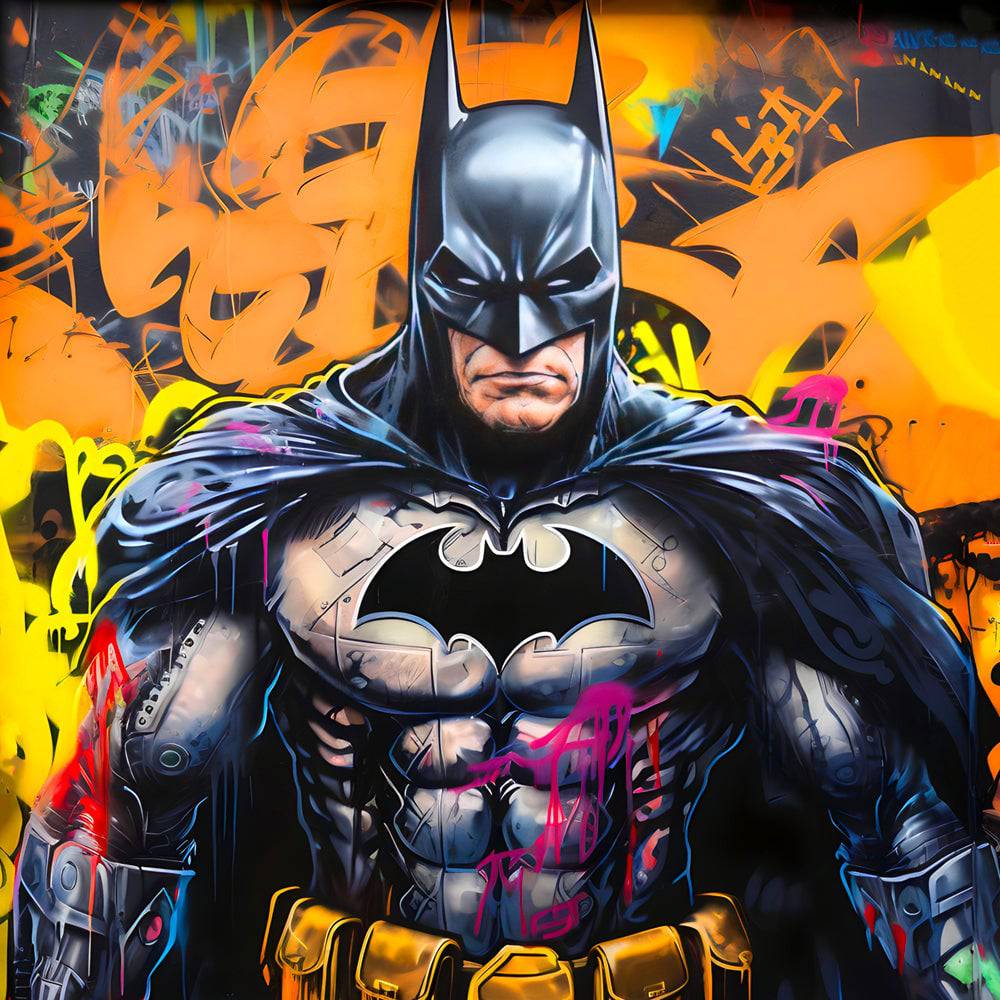 Tableau Batman - Pop Art - Super Héros - Design - Fabulartz.fr 