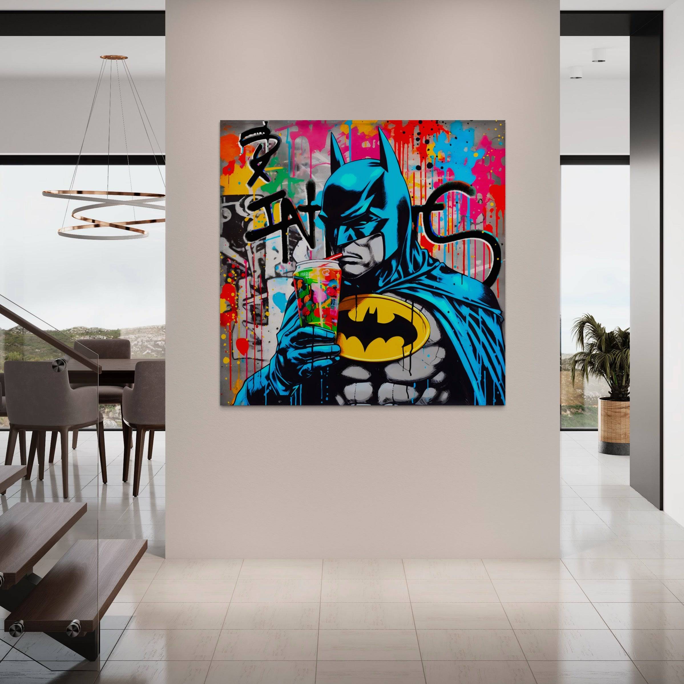 Tableau Batman - Super Héros - Pop art - Fabulartz.fr 
