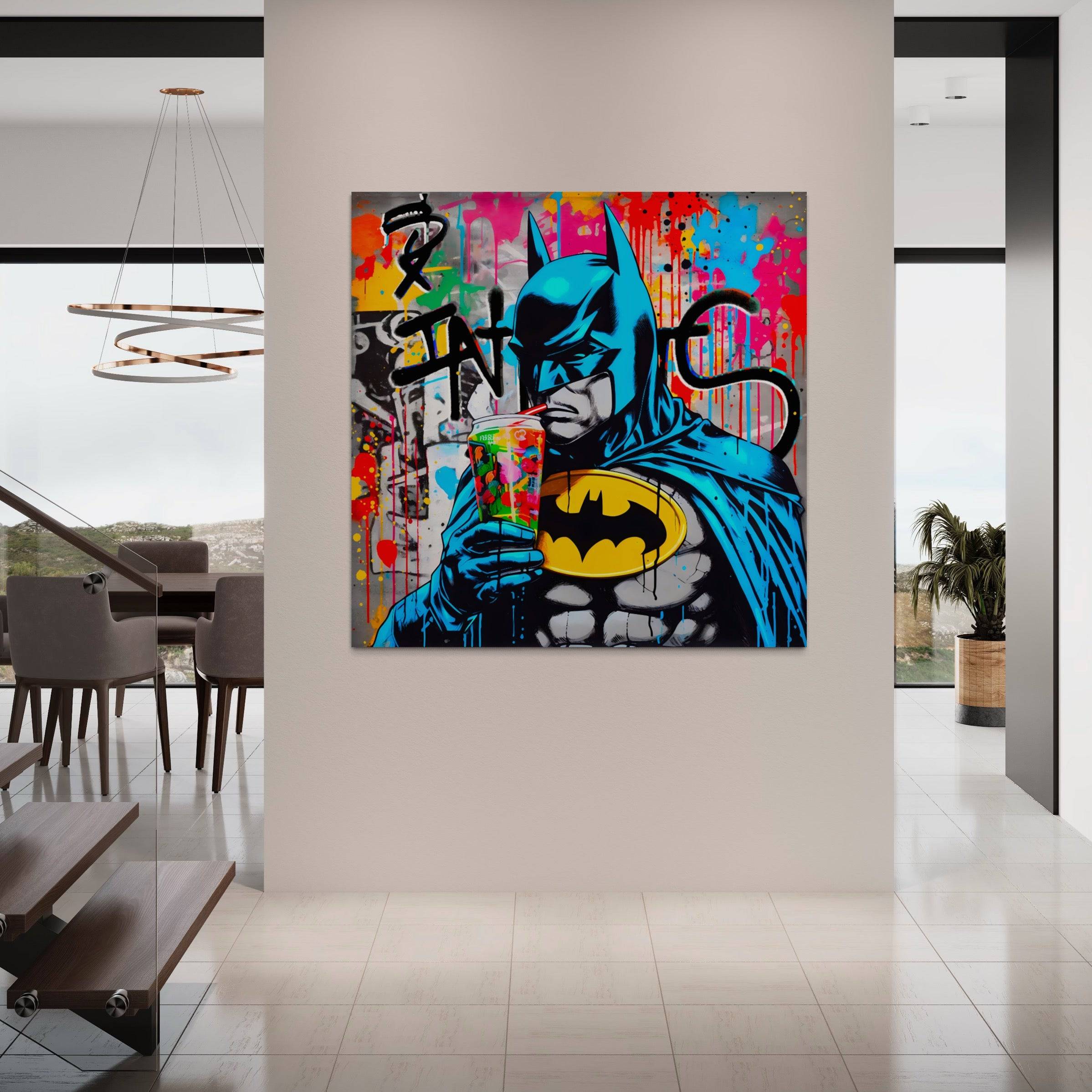 Tableau Batman - Super Héros - Pop art - Fabulartz.fr