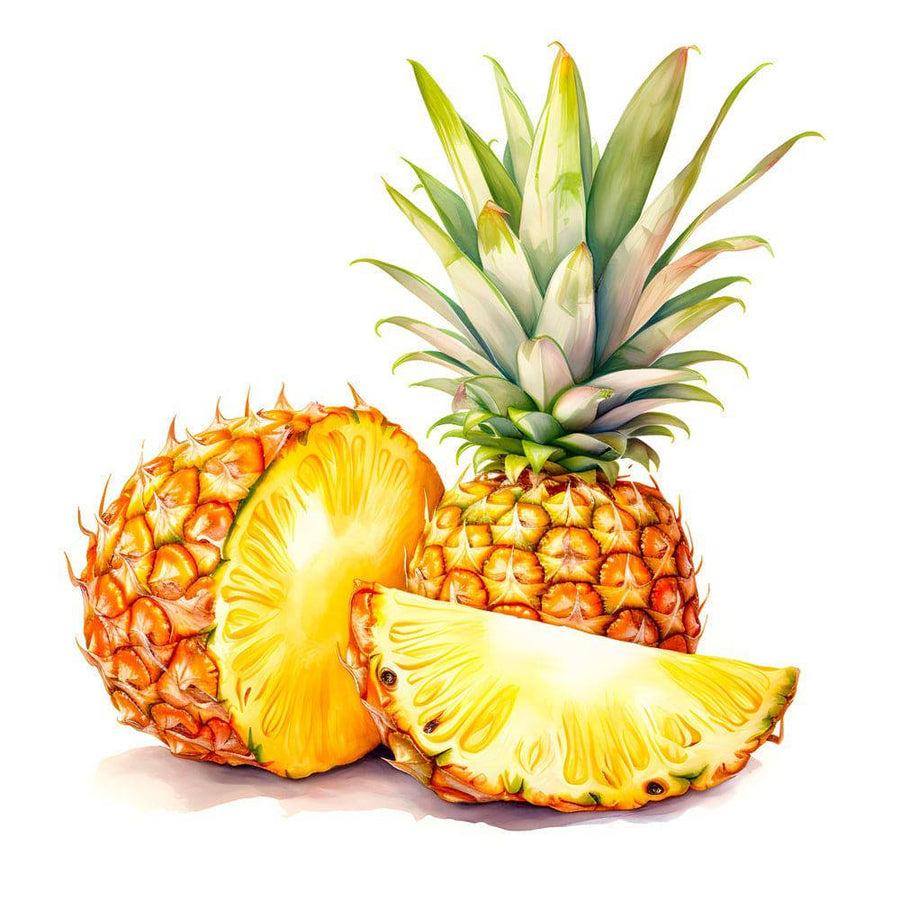 Tableau Cuisine "Ananas" - Décoration Murale Fraîcheur