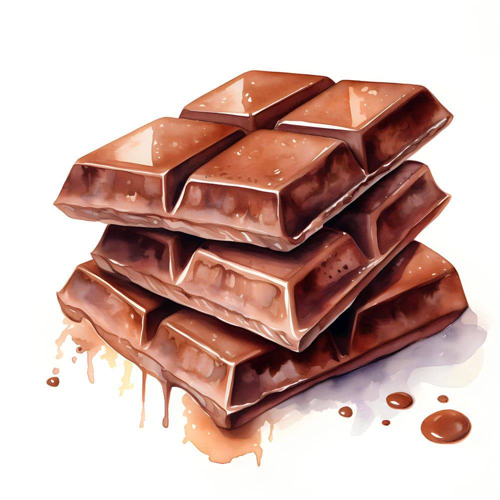 Tableau Cuisine Chocolat - Déco Gourmande Design - Fabulartz.fr