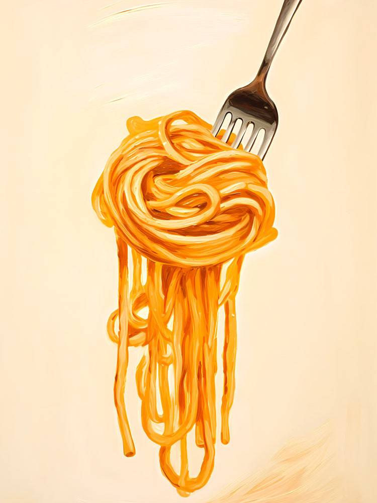 Tableau Cuisine "Spaghetti" - Décoration Murale Tendance