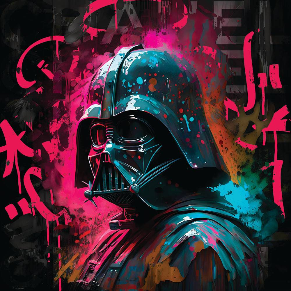 Tableau Dark Vador -  Star Wars - Le Maître de l'Ombre - Fabulartz.fr 