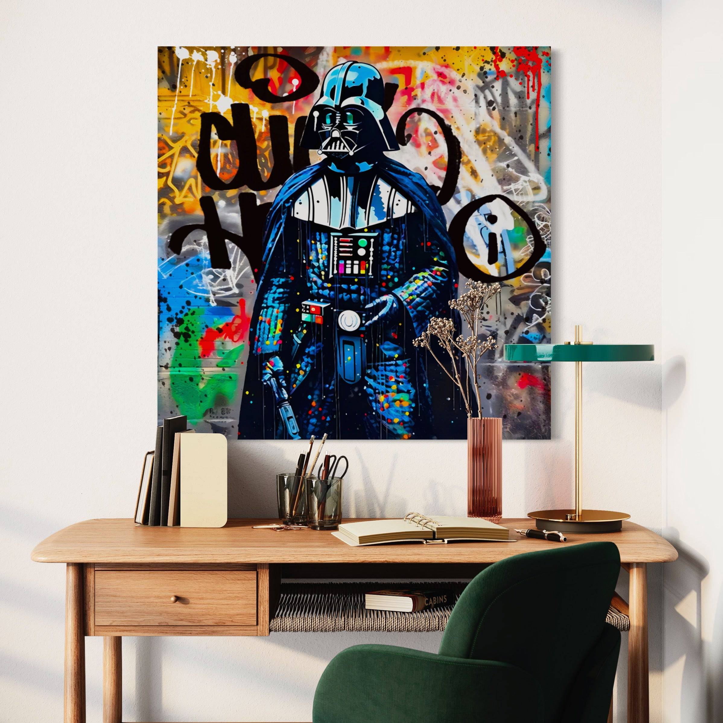 Tableau Dark Vador - Star Wars - Pop Art - Moderne - Fabulartz.fr 