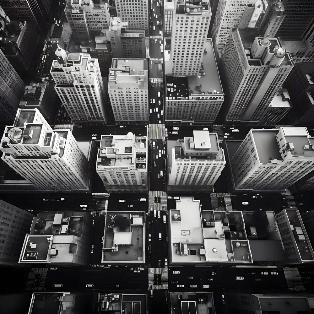 Tableau de la ville de New York | Building - Fabulartz.fr 