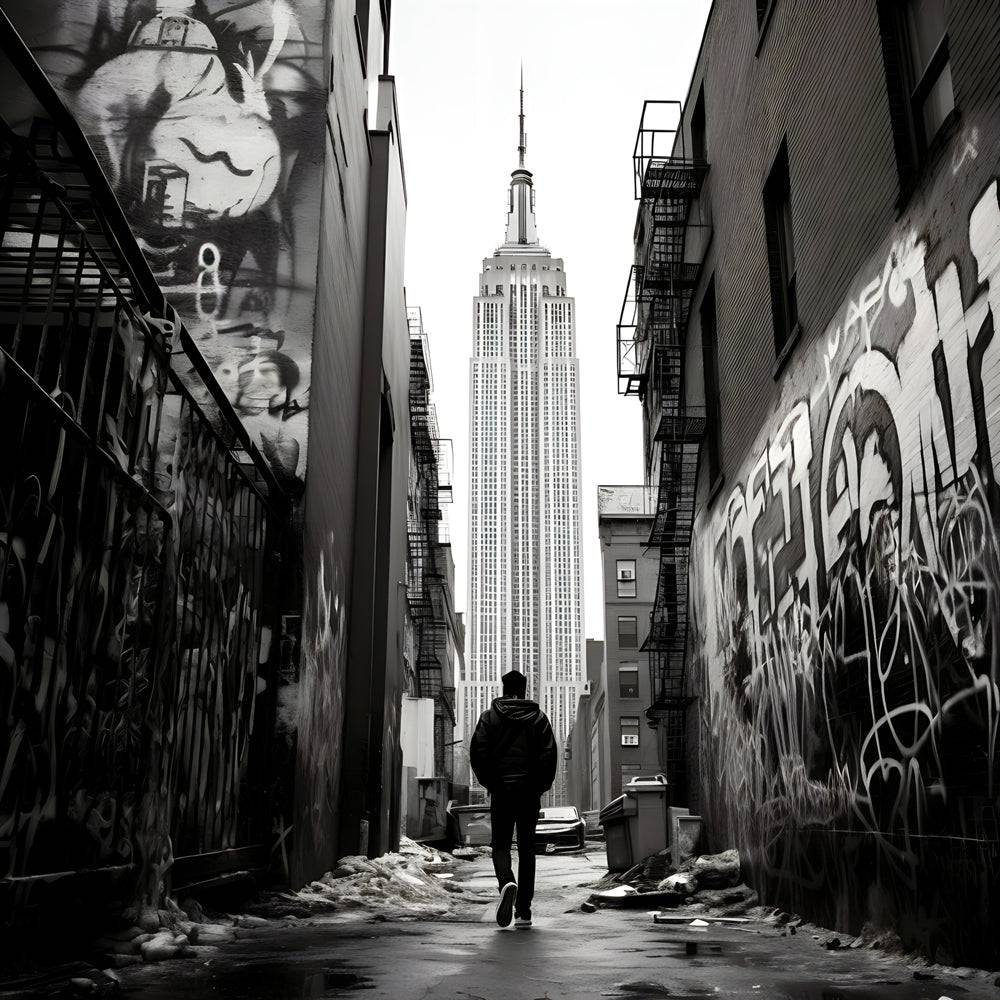 Tableau de la ville de New York | Graffiti - Fabulartz.fr 