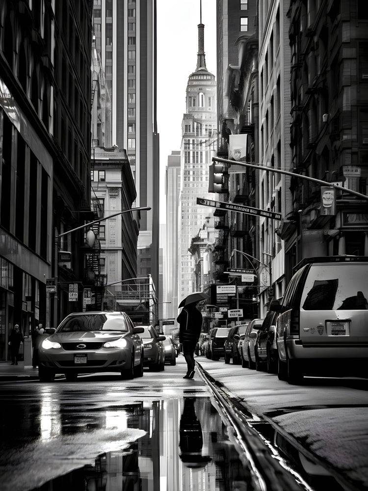 Tableau de la ville de New York | Street Avenue - Fabulartz.fr 