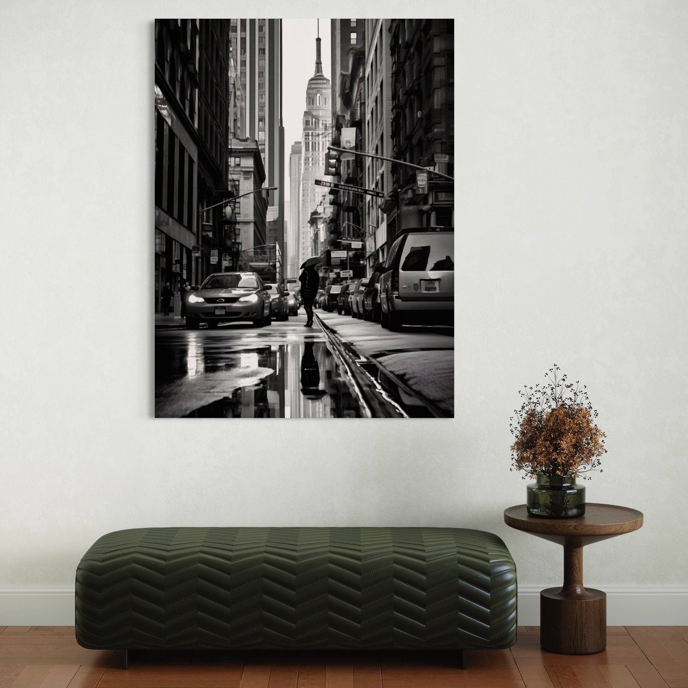 Tableau de la ville de New York | Street Avenue - Fabulartz.fr 