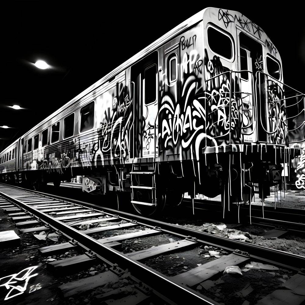 Tableau New York Train - Décoration Murale Design & Déco - Fabulartz.fr