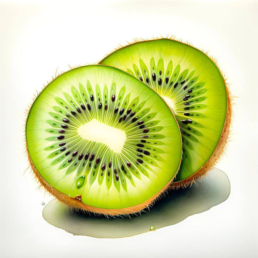 Tableau Cuisine "Kiwi Éclat De Fraîcheur" - Décoration Murale Moderne