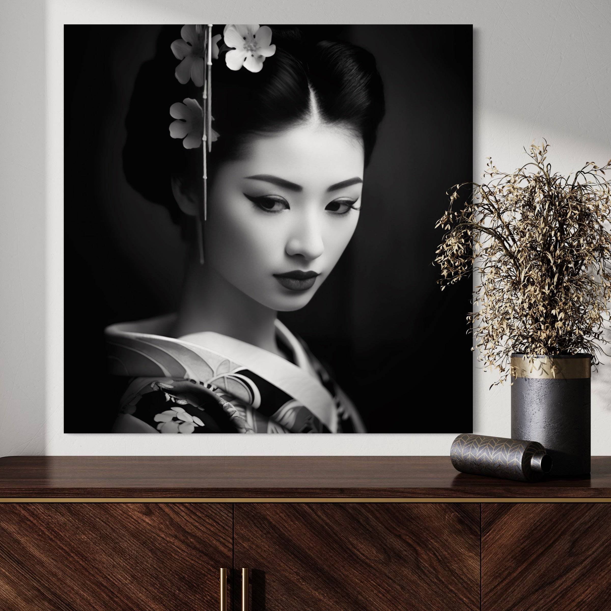 Tableau du Japon | Geisha - Fabulartz.fr