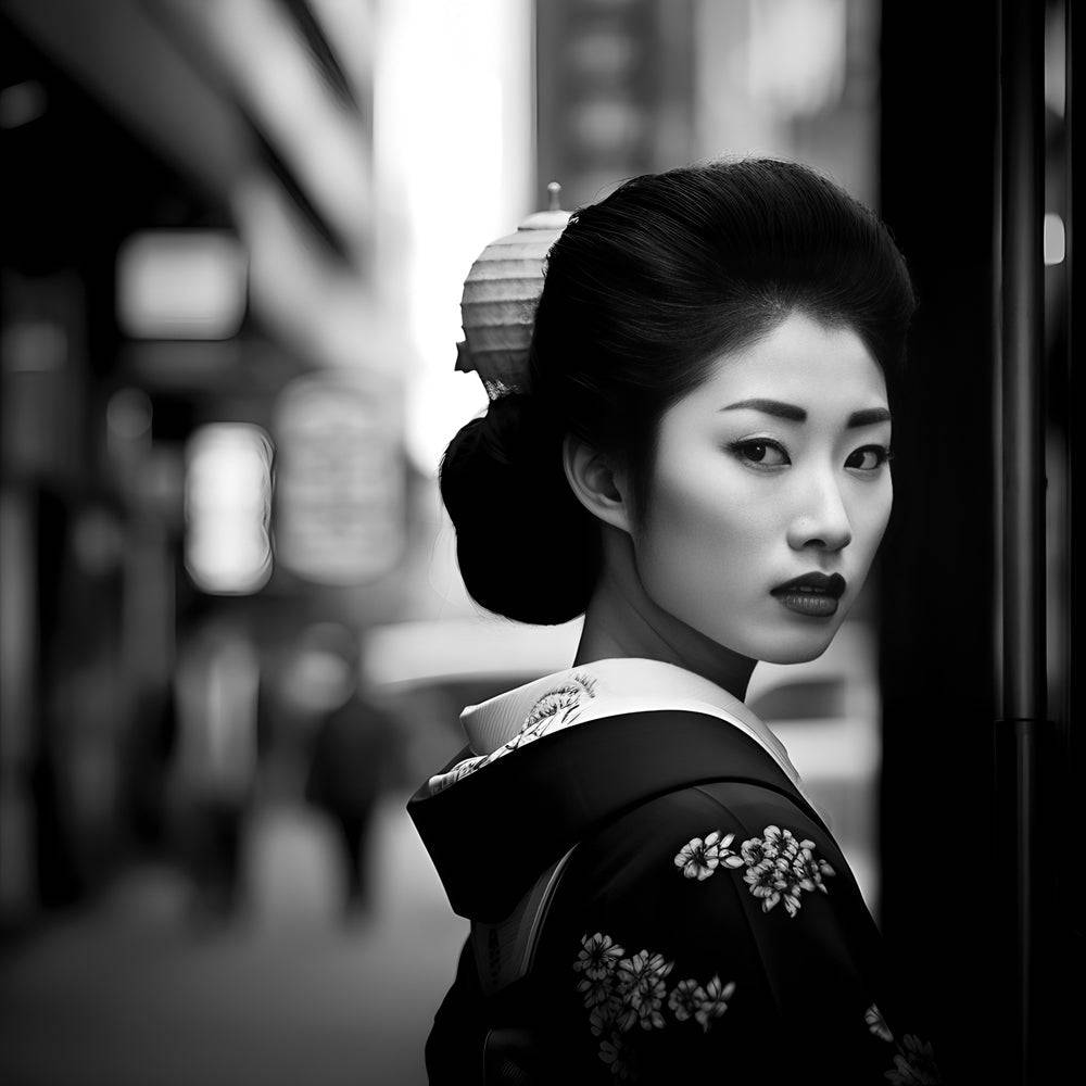 Tableau du Japon | Geisha - Fabulartz.fr