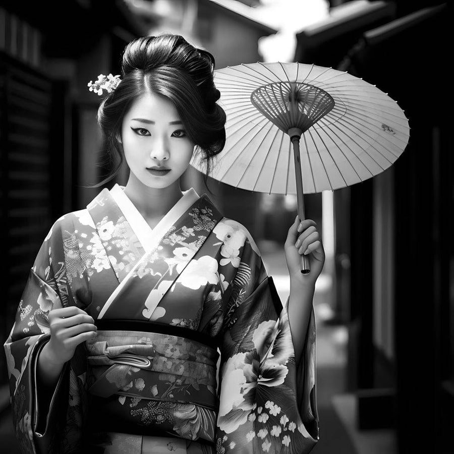 Tableau Japon Geisha - Décoration Murale Élégance Traditionnelle