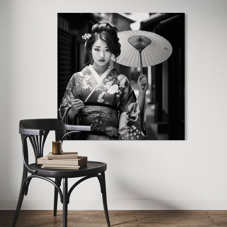 Tableau Japon Geisha - Décoration Murale Élégance Traditionnelle
