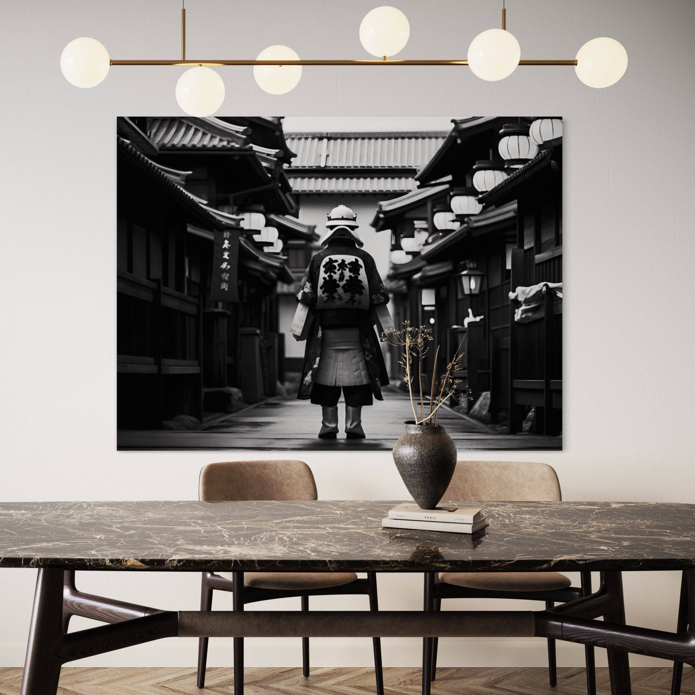 Tableau du Japon | Samouraï - Fabulartz.fr