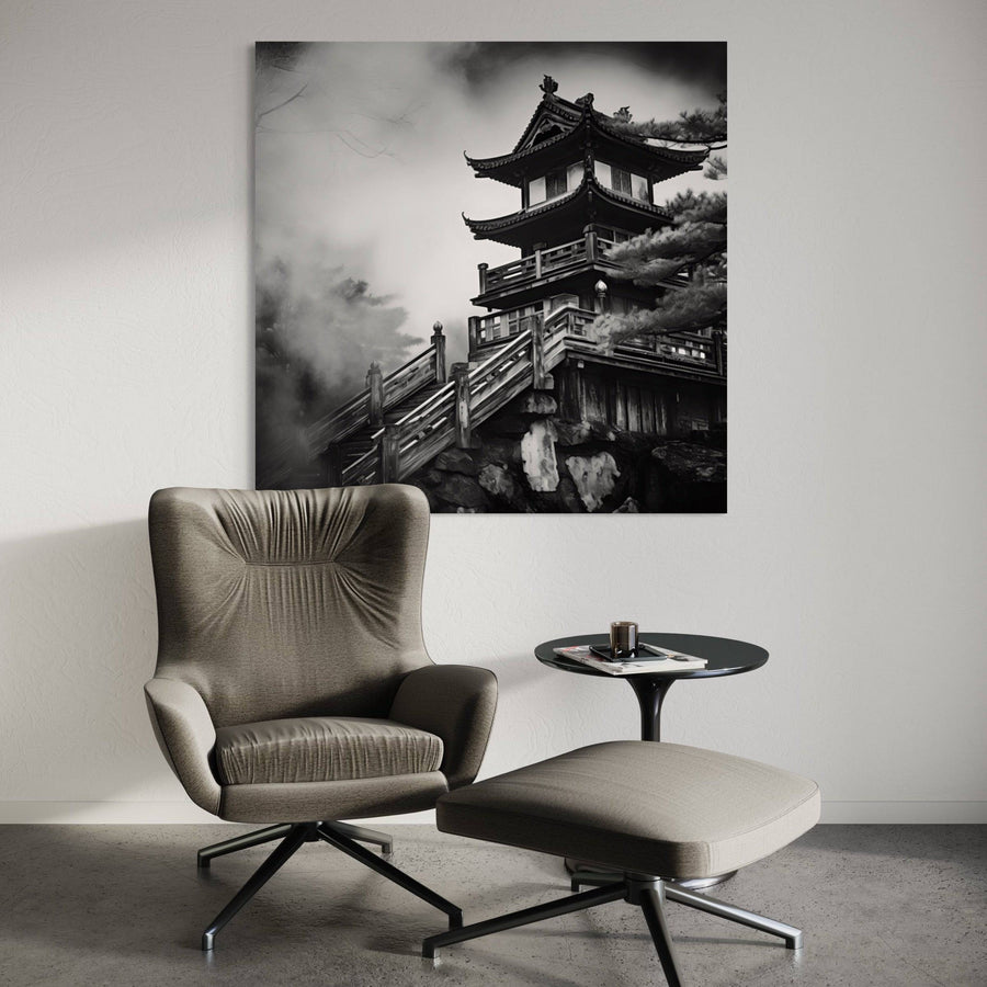 Tableau Japon Temple Japonais - Décoration Murale Exotisme Zen