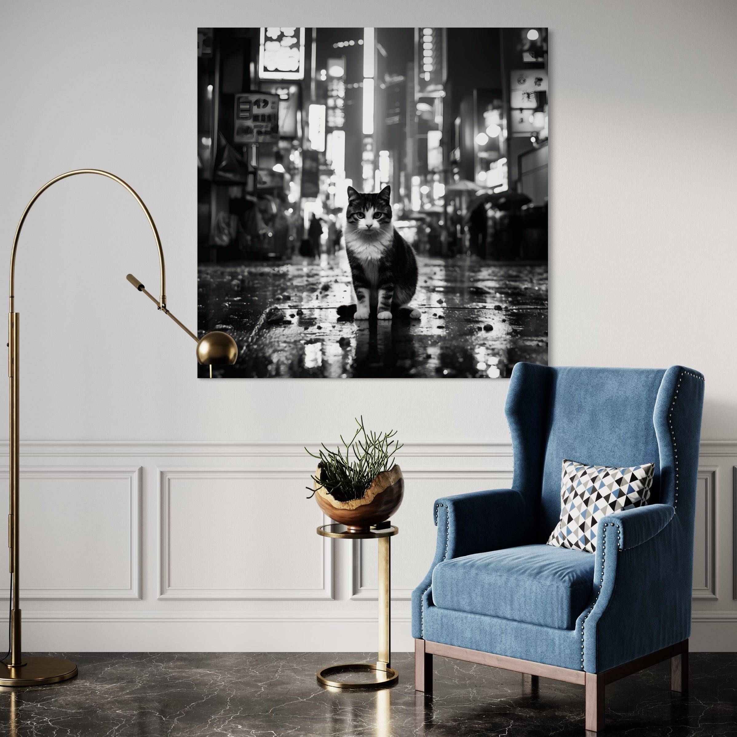 Tableau du Japon | Ville Japonaise - Fabulartz.fr