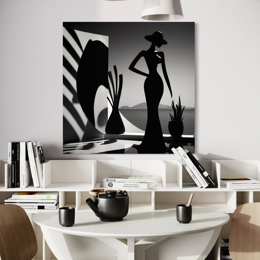 Pittura Spagna Silhouette elegante - Decorazione murale moderna