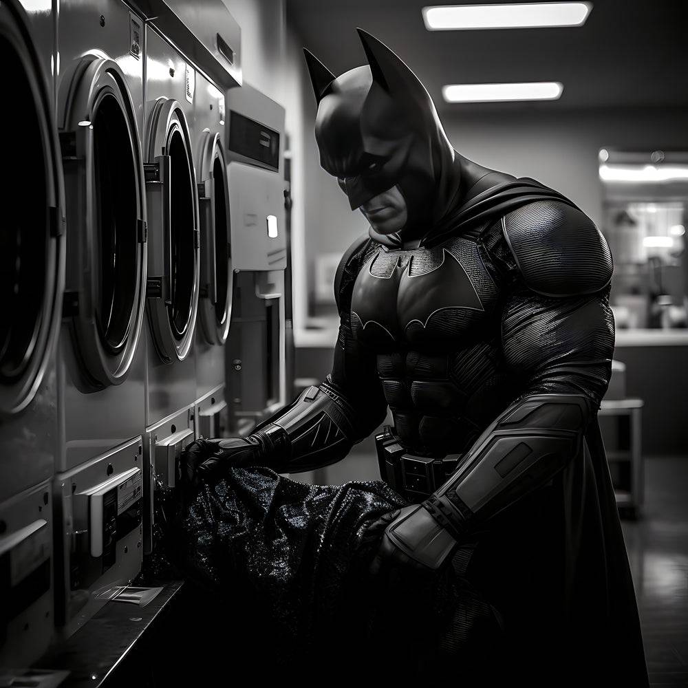 Tableau Noir et Blanc - Batman - Cadre Déco - Moderne - Fabulartz.fr