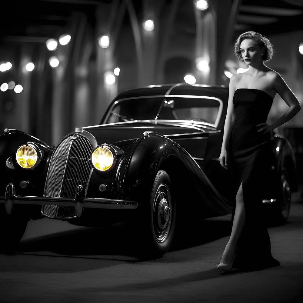 Tableau Noir et Blanc - Intemporelle - Deco - Moderne - Fabulartz.fr