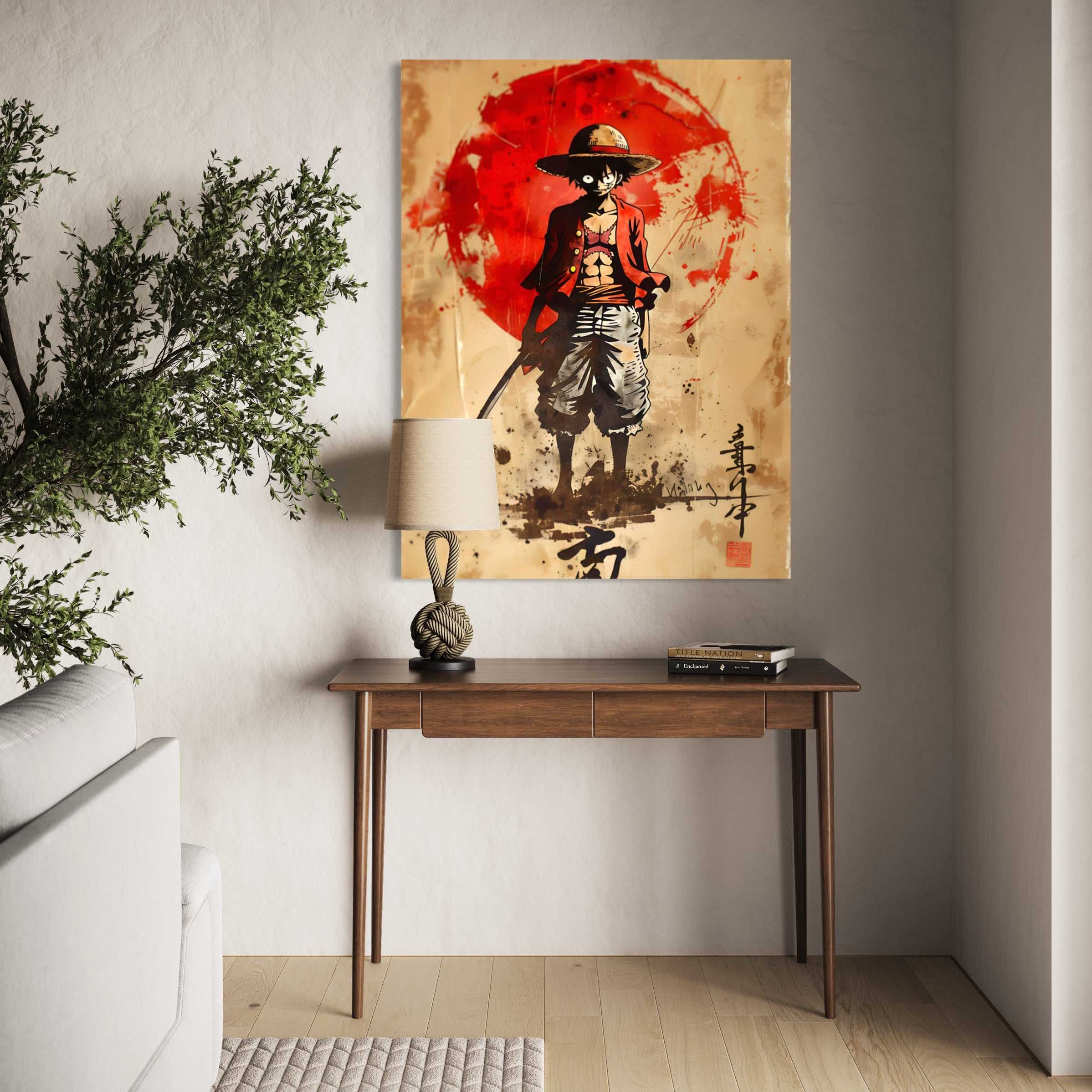 Tableau One Piece - Luffy Manga - Décoration Murale Design - Fabulartz.fr