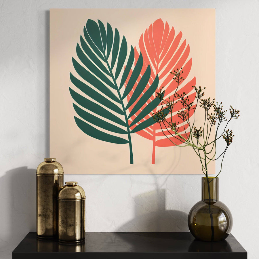 Scandinavian painting Caresse du Vent - Design wall decoration