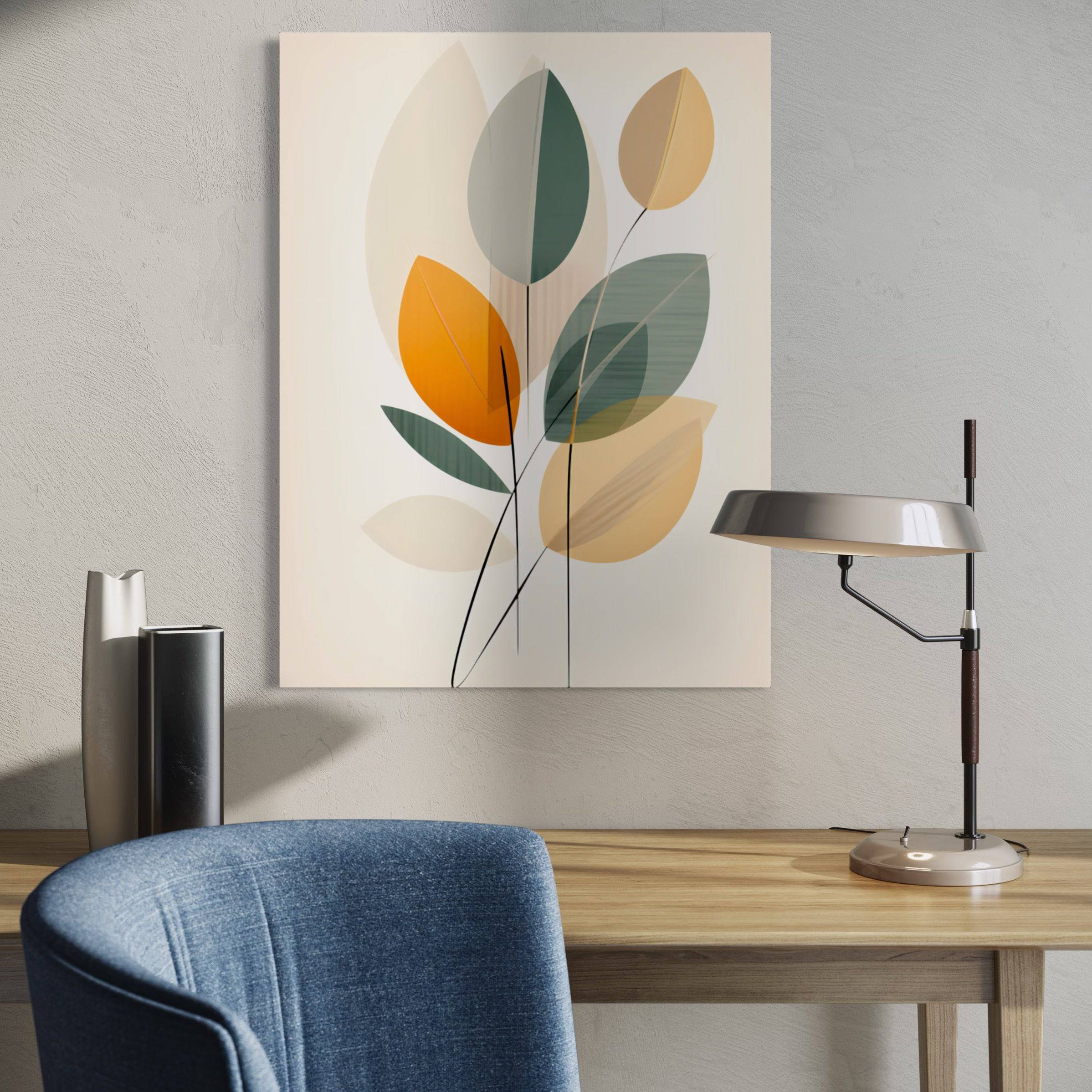 Tableau scandinave style nordique - Echo Floral - Fabulartz.fr