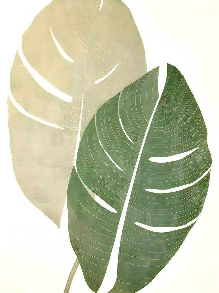 Tableau scandinave style nordique - Éclat Botanique - Fabulartz.fr