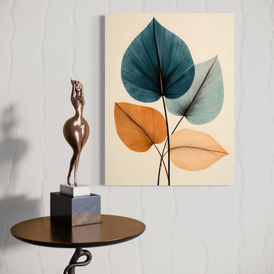 Quadro scandinavo Evanescence Botanique - Decorazione artistica da parete