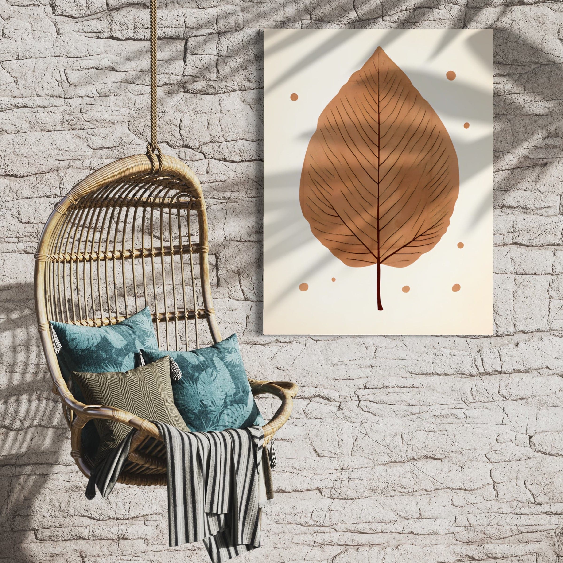 Tableau scandinave style nordique - Floraison Artistique - Fabulartz.fr