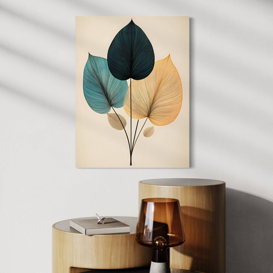 Scandinavian painting Inspiration Nature - Soothing wall decoration