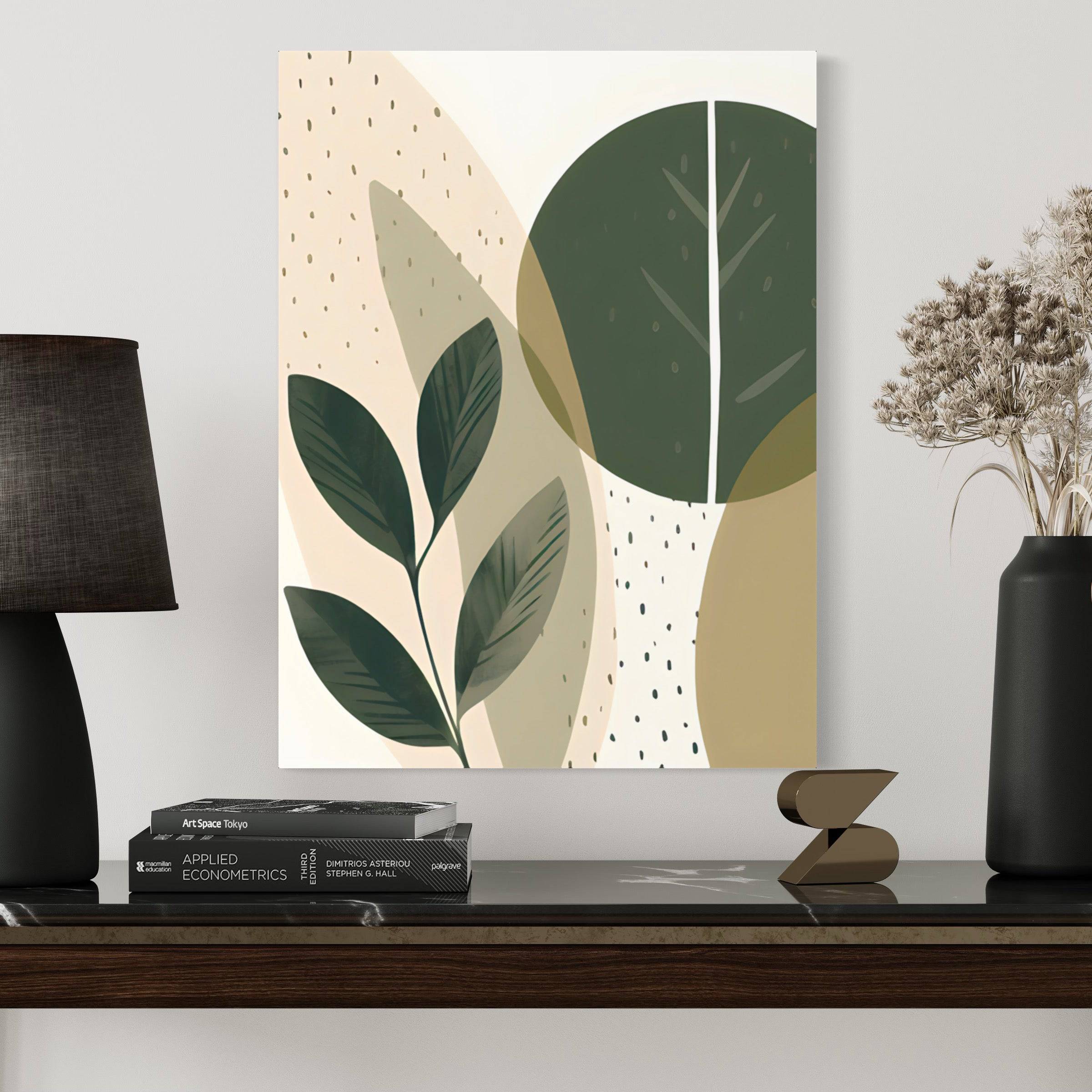 Tableau scandinave style nordique - Poésie des Feuilles - Fabulartz.fr