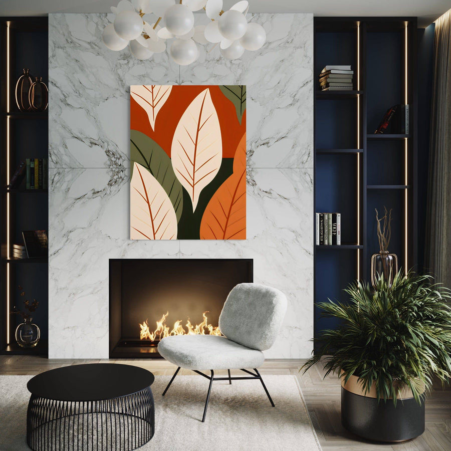 Reflets d'Élégance Scandinavian painting - Elegant wall decoration