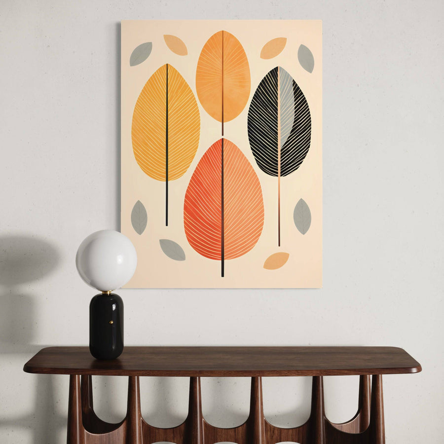 Scandinavian painting Vibrations d'Élégance - Artistic wall decoration