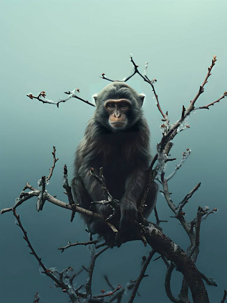 Tableau Singe sur la Canopée - Espace Déco - Fabulartz.fr