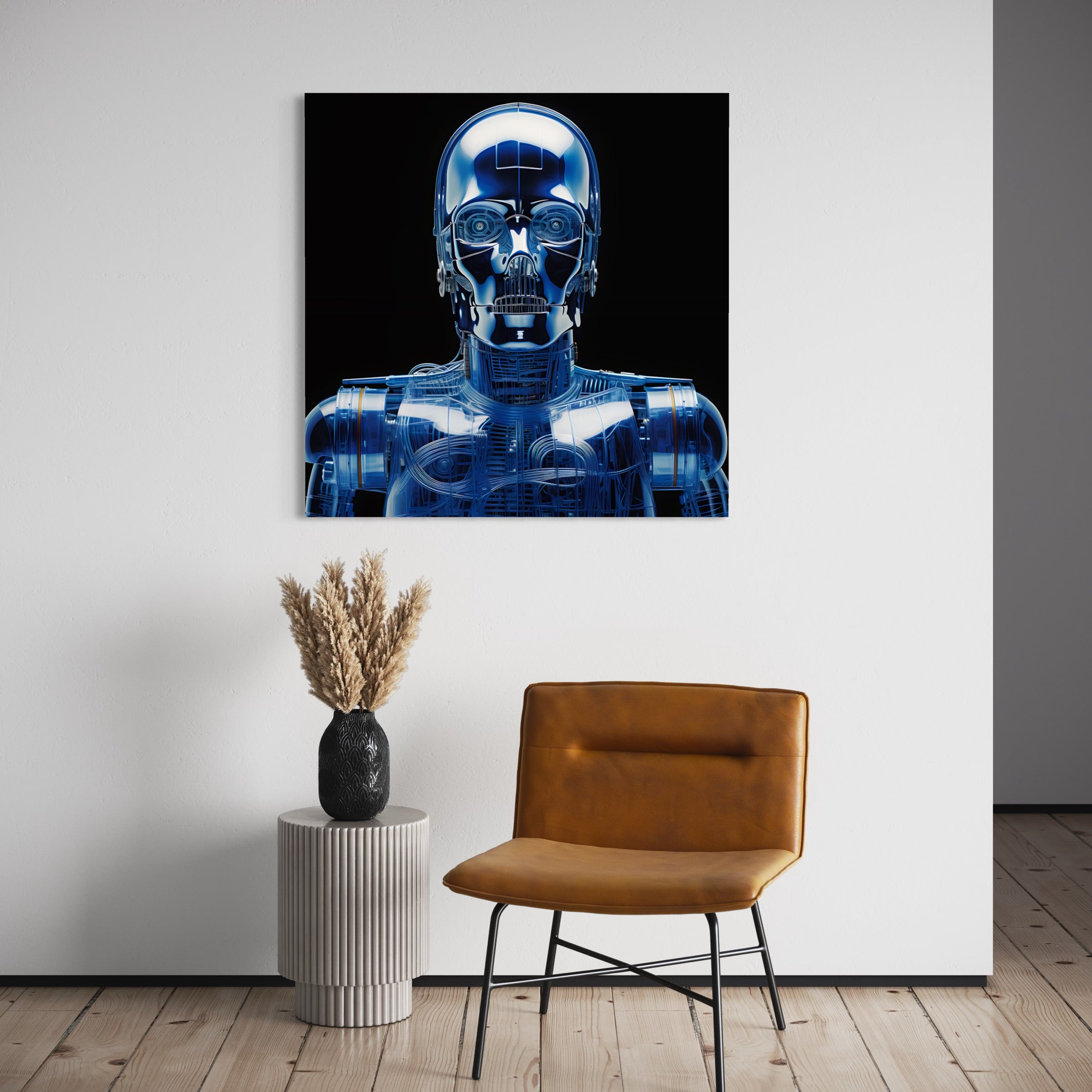 Tableau Star Wars - C-3PO Futuriste - Décoration Murale Moderne - Fabulartz.fr