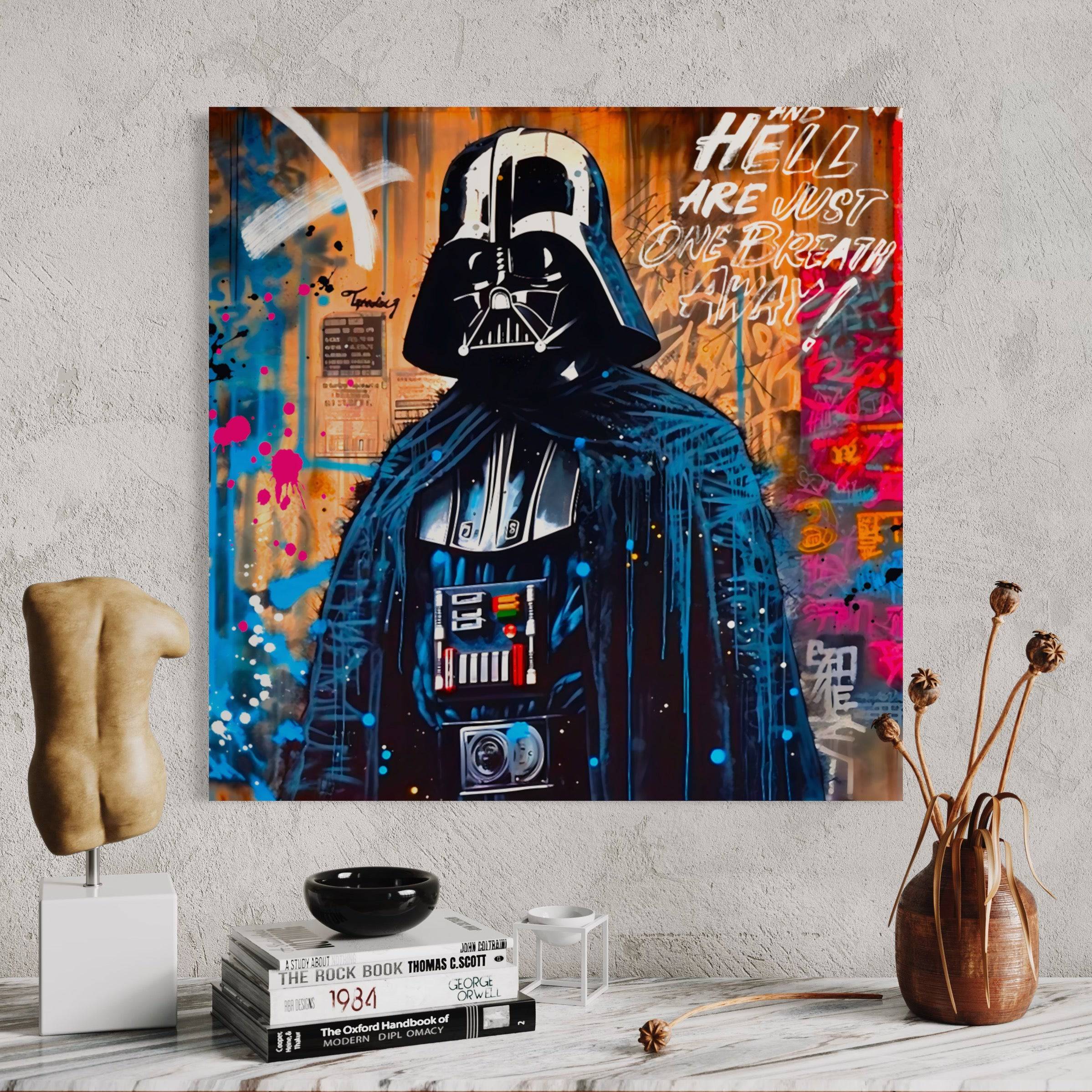 Tableau Star Wars - Dark Vador - Décoration Intérieure - Fabulartz.fr 