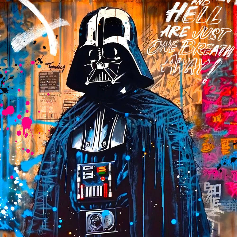 Tableau Star Wars - Dark Vador - Décoration Intérieure - Fabulartz.fr