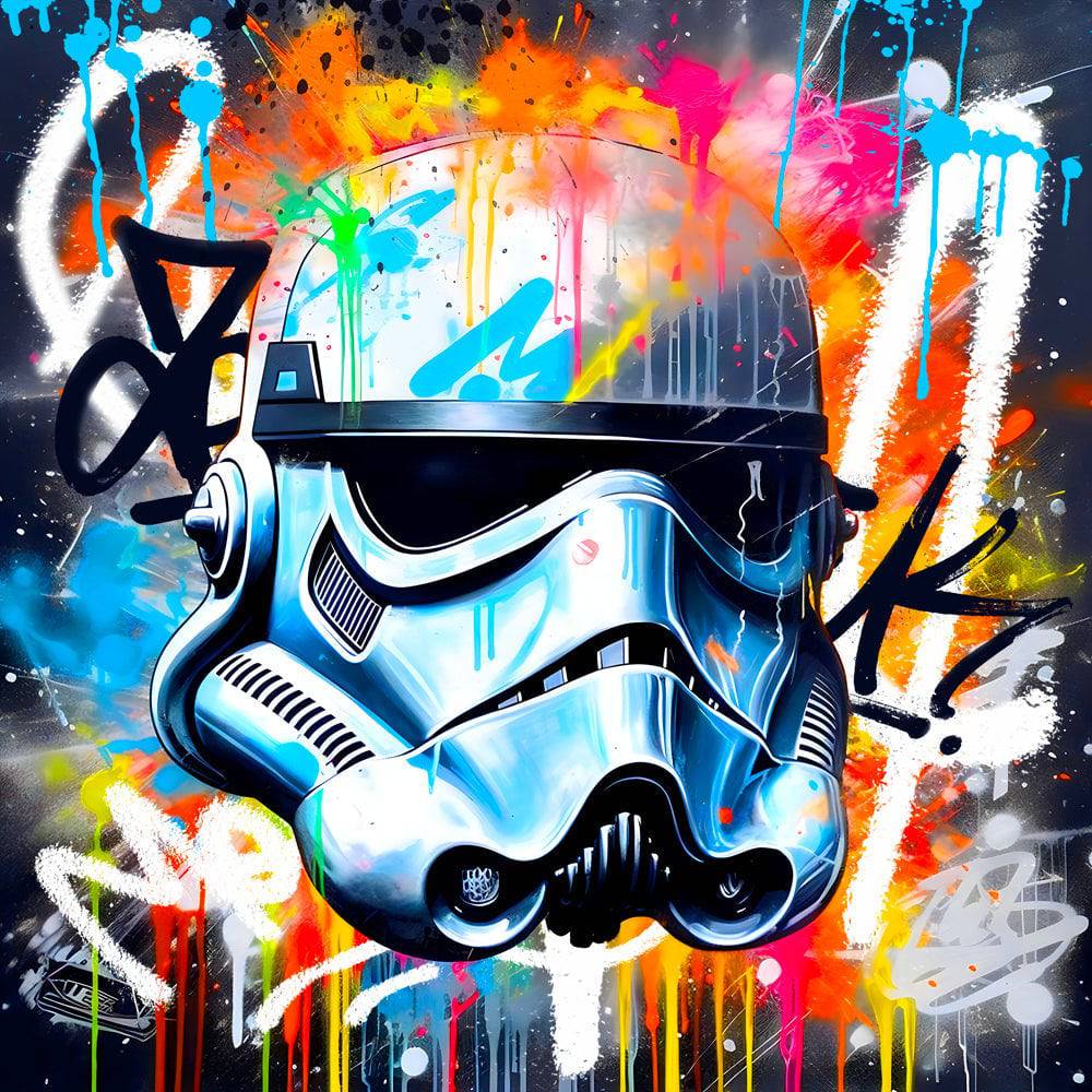 Tableau Star Wars - Déco - Street Art - Fabulartz.fr 