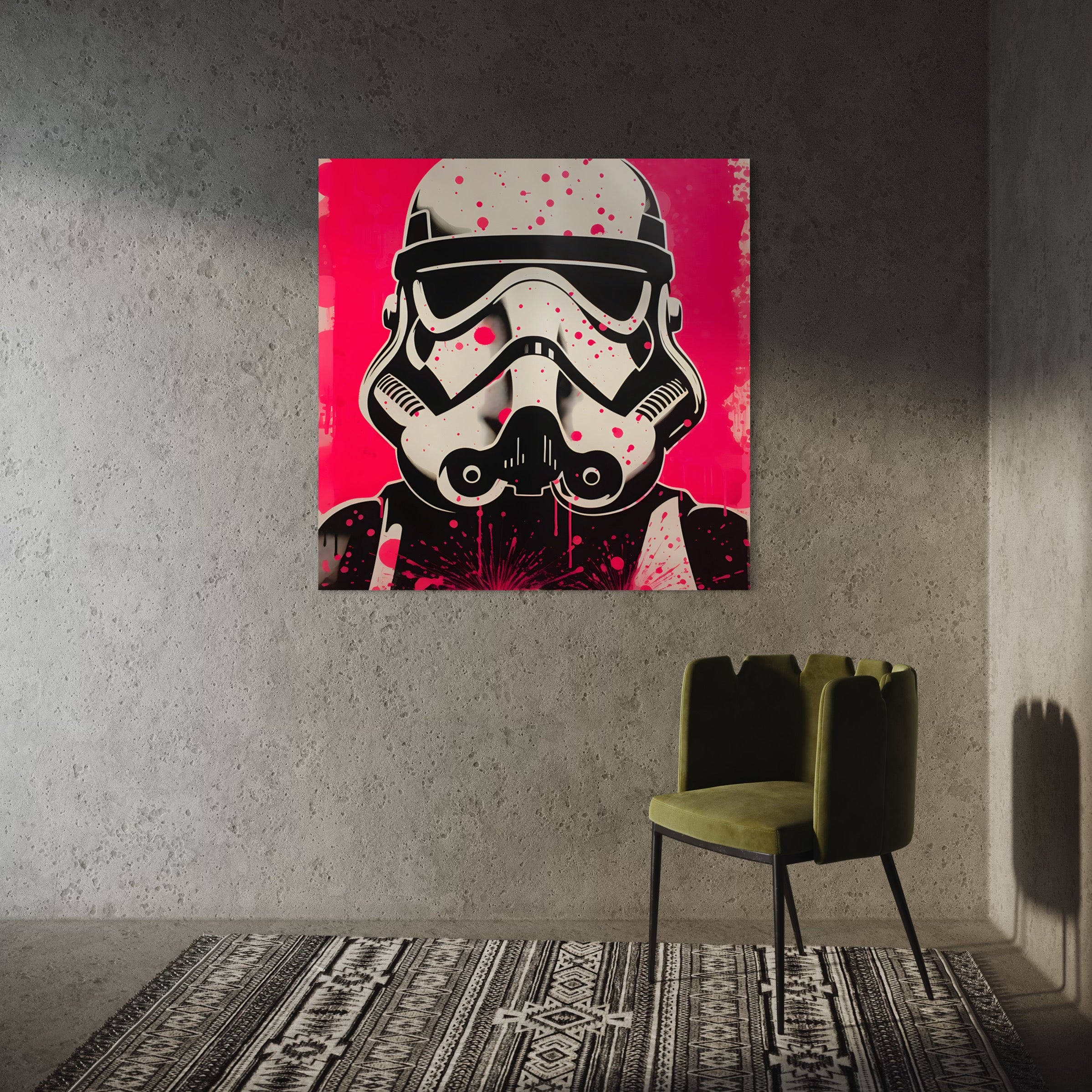 Tableau Star Wars - Stormtrooper Moderne - Décoration Murale Audacieuse - Fabulartz.fr